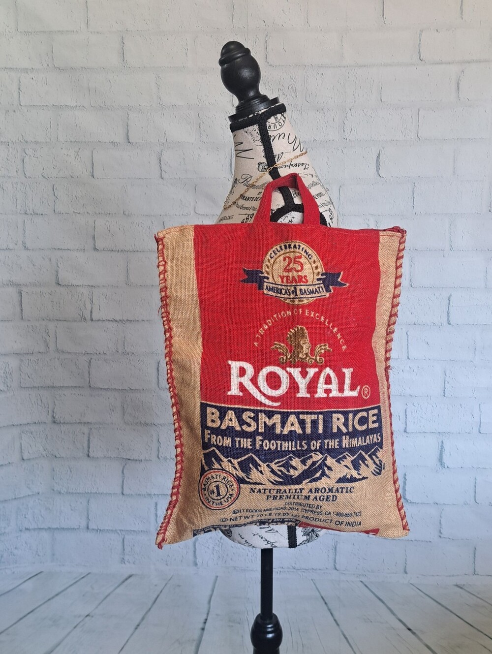 Lg Basmati Rice Tote Bag W/Bonus